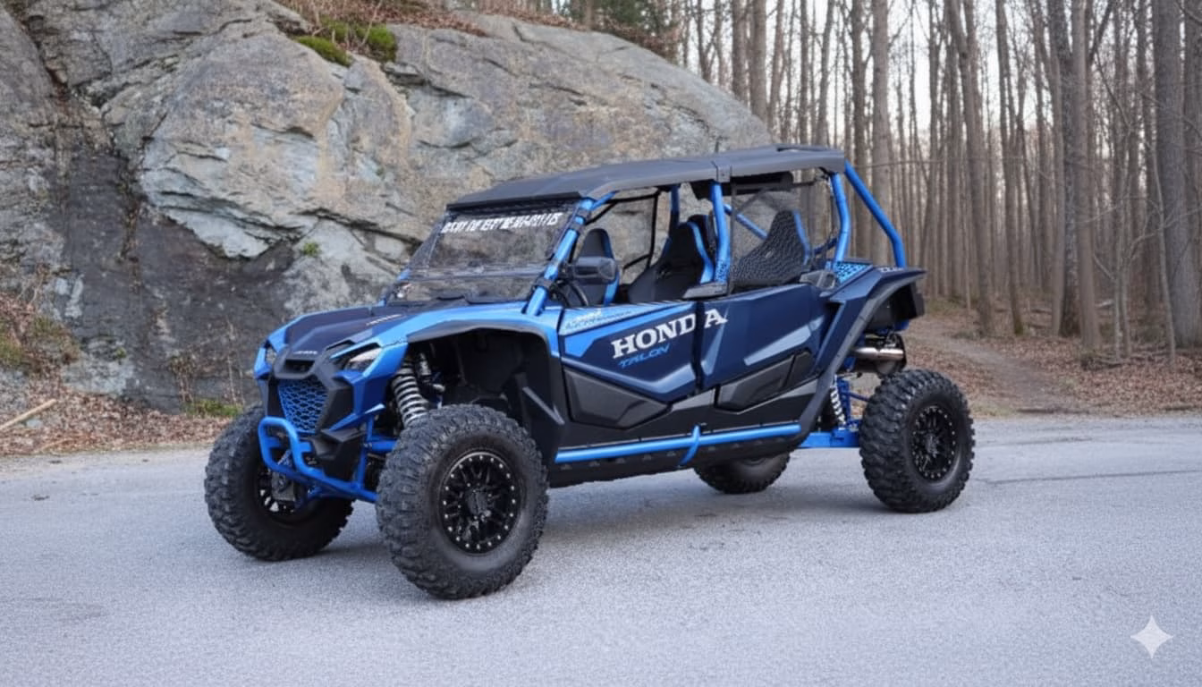 Honda Talon (Blue) 4-Seater